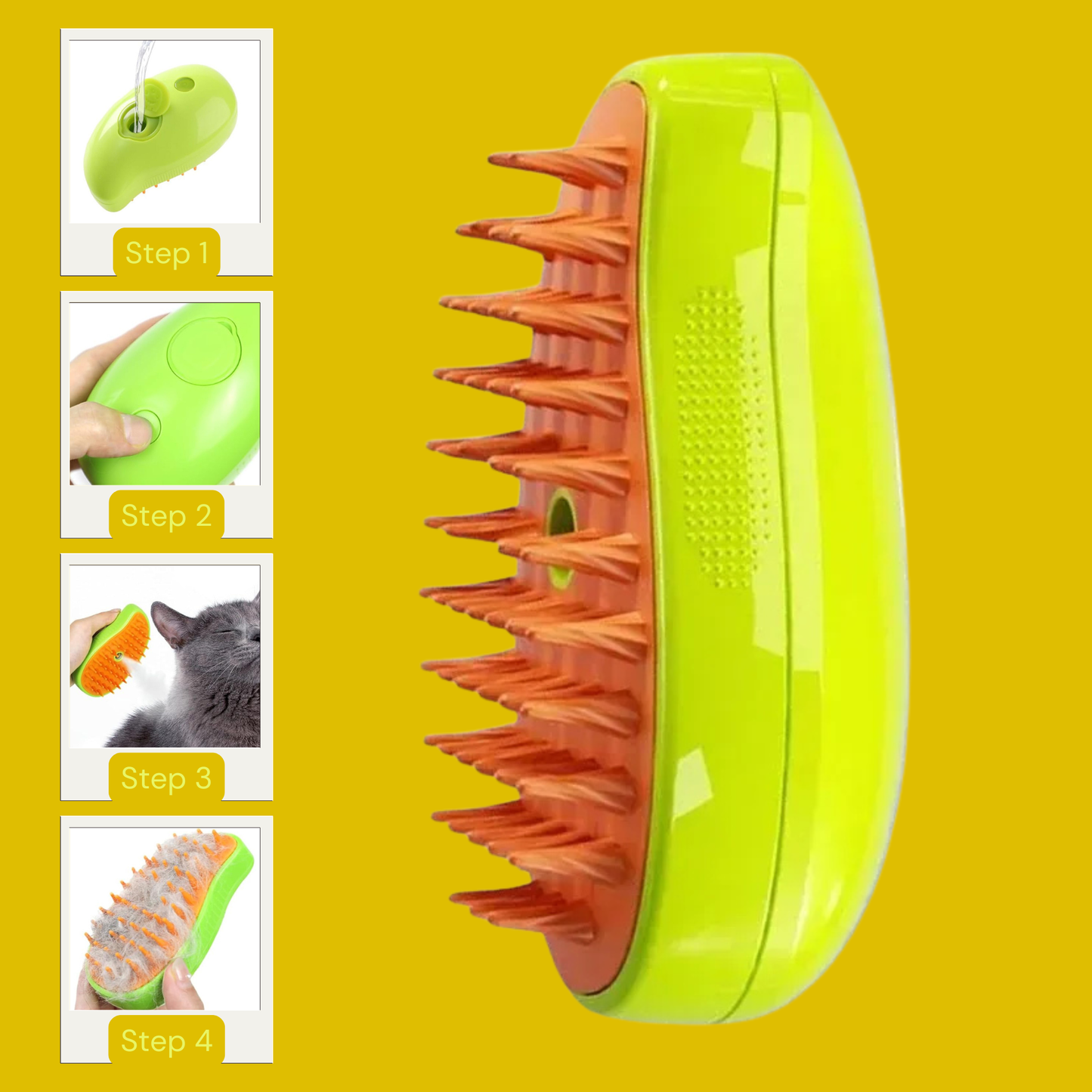 Electric Pet Grooming Brush - Maisoncanine™️