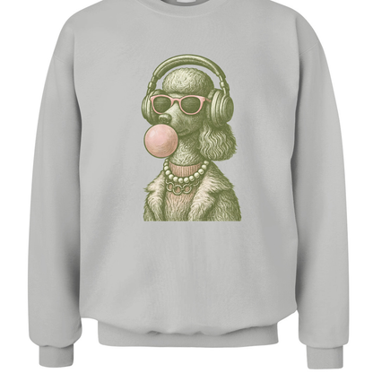 Vintage Poodle Shirt: Bubblegum Poodle Shirt - MaisonCanine™️