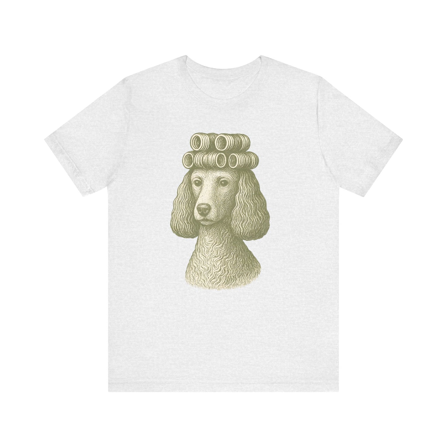 Vintage Poodle Shirt: Etching Graphic Tee, Funny Dog Gift - MaisonCanine™️