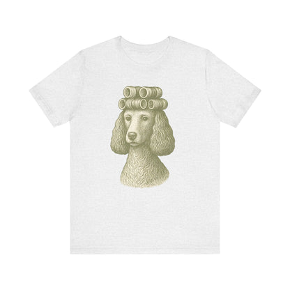 Vintage Poodle Shirt: Etching Graphic Tee, Funny Dog Gift - MaisonCanine™️