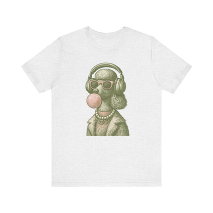 Vintage Poodle Shirt: Bubblegum Poodle Shirt - MaisonCanine™️