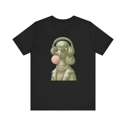 Vintage Poodle Shirt: Bubblegum Poodle Shirt - MaisonCanine™️