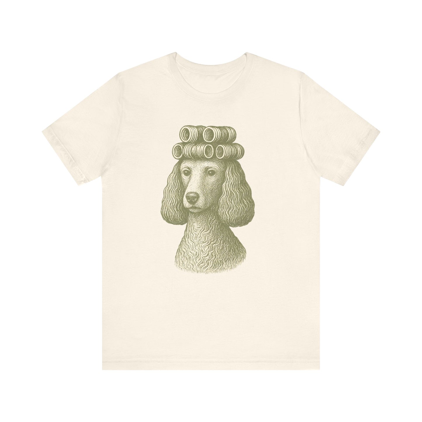 Vintage Poodle Shirt: Etching Graphic Tee, Funny Dog Gift - MaisonCanine™️