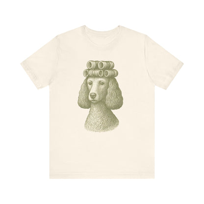 Vintage Poodle Shirt: Etching Graphic Tee, Funny Dog Gift - MaisonCanine™️