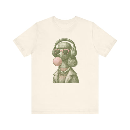 Vintage Poodle Shirt: Bubblegum Poodle Shirt - MaisonCanine™️