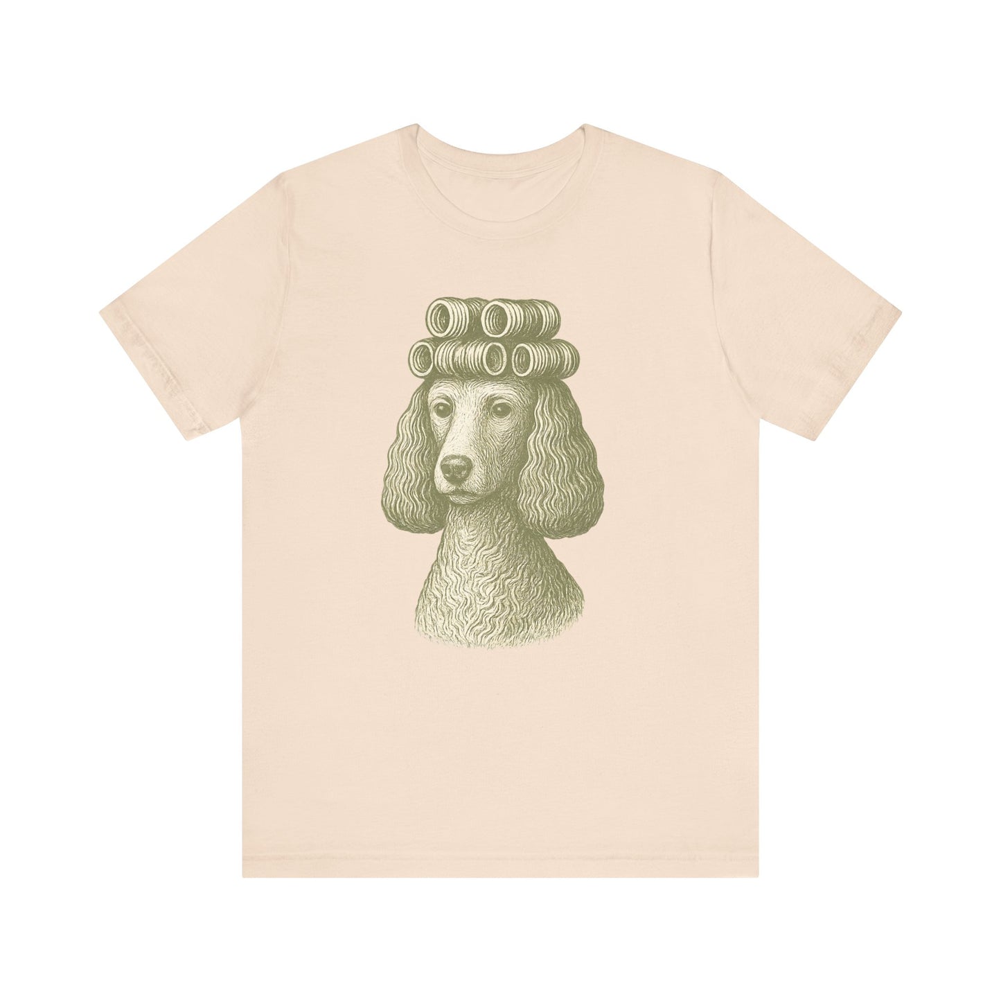 Vintage Poodle Shirt: Etching Graphic Tee, Funny Dog Gift - MaisonCanine™️